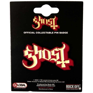 Ghost - Logo Red Shadow Pin Badge in the group MERCHANDISE / Pin-Button Badge / Heavy Metal at Bengans Skivbutik AB (5537305)