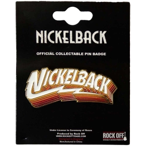 Nickelback - Gradient Shadows Logo Pin Badge in the group MERCHANDISE / Pin-Button Badge / Pop-Rock at Bengans Skivbutik AB (5537368)