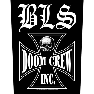 Black Label Society - Doom Crew Back Patch in the group MERCHANDISE at Bengans Skivbutik AB (5537743)