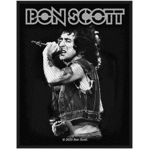 Bon Scott - Bon Scott Standard Patch in the group MERCHANDISE at Bengans Skivbutik AB (5537777)