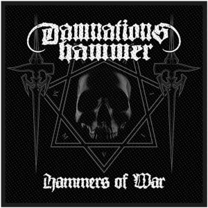 Damnation's Hammer - Hammer Of War Standard Patch in the group MERCHANDISE at Bengans Skivbutik AB (5537803)