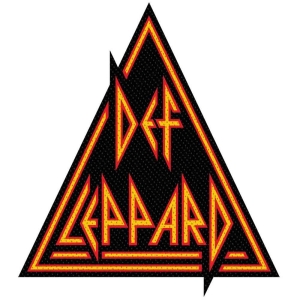 Def Leppard - Logo Cut Out Standard Patch in the group MERCHANDISE at Bengans Skivbutik AB (5537832)