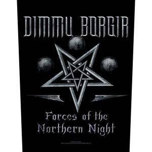 Dimmu Borgir - Forces Of The Northern Night Back Patch in the group MERCHANDISE / Merch / Hårdrock,Norsk Musik at Bengans Skivbutik AB (5537838)