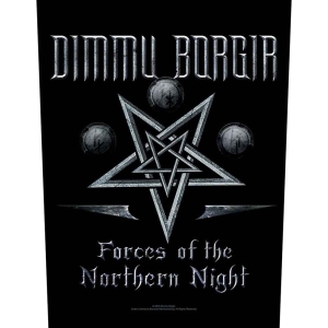 Dimmu Borgir - Forces Of The Northern Night Back Patch in the group MERCHANDISE / Patch / at Bengans Skivbutik AB (5537838)