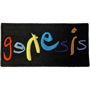 Genesis - Logo Woven Patch in the group MERCHANDISE at Bengans Skivbutik AB (5537898)