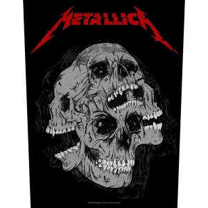 Metallica - Skulls Back Patch in the group MERCHANDISE / Patch / Heavy Metal at Bengans Skivbutik AB (5538137)
