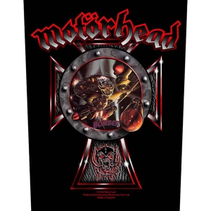 Motorhead - Iron Cross Bomber 2004 Back Patch in the group MERCHANDISE / Merch / Hårdrock at Bengans Skivbutik AB (5538191)