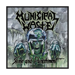 Municipal Waste - Slime & Punishment Standard Patch in the group MERCHANDISE at Bengans Skivbutik AB (5538212)