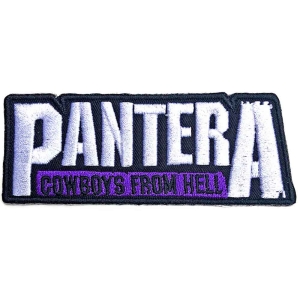 Pantera - Cowboys From Hell Woven Patch in the group MERCHANDISE at Bengans Skivbutik AB (5538244)