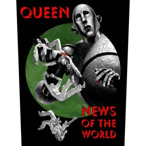 Queen - News Of The World Back Patch in the group MERCHANDISE at Bengans Skivbutik AB (5538327)