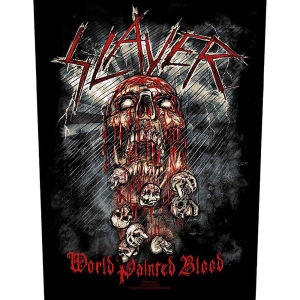 Slayer - World Painted Blood Back Patch in the group MERCHANDISE at Bengans Skivbutik AB (5538427)
