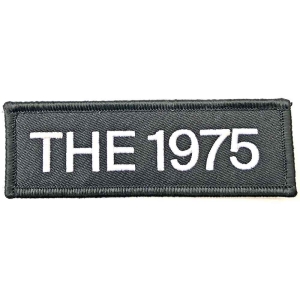 The 1975 - Logo Woven Patch in the group MERCHANDISE at Bengans Skivbutik AB (5538462)