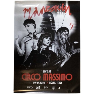Maneskin - Live At Circo Massimo 2022 Poster in the group MERCHANDISE / / at Bengans Skivbutik AB (5538816)