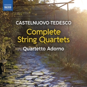 Quartetto Adorno - Castelnuovo-Tedesco: String Quartet in the group OUR PICKS / Friday Releases / Friday the 14th of June 2024 at Bengans Skivbutik AB (5540051)