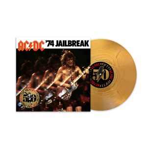 Ac/Dc - 74 Jailbreak (Ltd Gold Metallic) in the group OUR PICKS / Friday Releases / Friday the 21th June 2024 at Bengans Skivbutik AB (5540496)