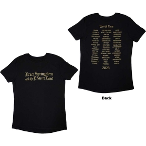 Bruce Springsteen - Tour '23 Religious Lady Bl    M in the group MERCHANDISE / T-shirt / Pop-Rock at Bengans Skivbutik AB (5540646r)