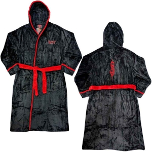 Slipknot - Logo & Tribal S Uni Bl Bath Robe: in the group MERCHANDISE / Merch / Hårdrock at Bengans Skivbutik AB (5540807r)