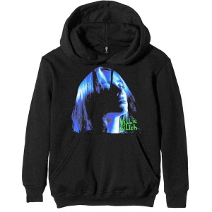 Billie Eilish - Neon Shadow Blue Uni Bl Hood: S in the group MERCHANDISE / Hoodies / Pop-Rock at Bengans Skivbutik AB (5541009r)