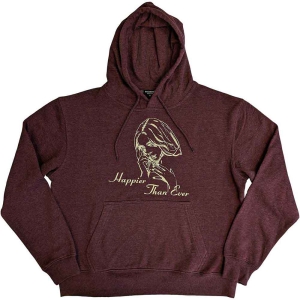 Billie Eilish - Happier Than Ever Uni Brown Hood: S in the group MERCHANDISE / Hoodies / Pop-Rock at Bengans Skivbutik AB (5541011r)