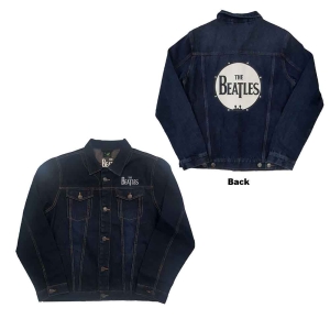 The Beatles - Drum Logo Uni Denim Jacket:  in the group MERCHANDISE / Merch / Pop-Rock at Bengans Skivbutik AB (5541229r)