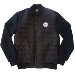 The Beatles - Drum Logo Uni Bl Quilted Jacket:  in the group MERCHANDISE / Merch / Pop-Rock at Bengans Skivbutik AB (5541230r)