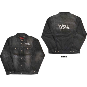 My Chemical Romance - Logo Uni Bl Denim Jacket: in the group MERCHANDISE / Merch / Punk at Bengans Skivbutik AB (5541244r)
