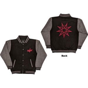 Slipknot - 9-Point Star Uni Bl/Char Vj: in the group MERCHANDISE / Merch / Hårdrock at Bengans Skivbutik AB (5541260r)