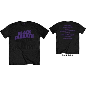 Black Sabbath - Masters Of Reality Album Uni Bl M in the group MERCHANDISE / T-shirt / Heavy Metal at Bengans Skivbutik AB (5541497)