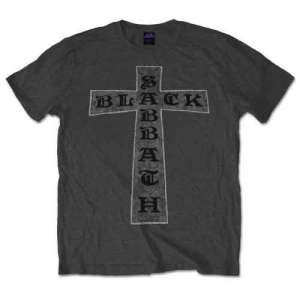 Black Sabbath - Sabbath Cross Uni Char    S in the group MERCHANDISE / T-shirt / Hårdrock at Bengans Skivbutik AB (5541504r)