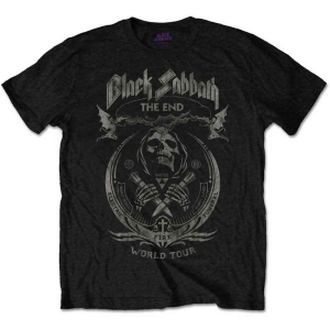 Black Sabbath - The End Mushroom Cloud Uni Bl S in the group MERCHANDISE / T-shirt / Heavy Metal at Bengans Skivbutik AB (5541507r)