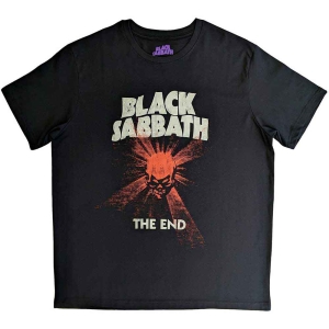 Black Sabbath - The End Skull Shine Uni Bl S in the group MERCHANDISE / T-shirt / Heavy Metal at Bengans Skivbutik AB (5541509r)