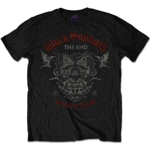 Black Sabbath - The End Reading Skull Uni Bl    S in the group MERCHANDISE / T-shirt / Hårdrock at Bengans Skivbutik AB (5541510r)