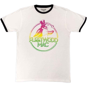 Fleetwood Mac - Penguin Ringer Uni Wht    S in the group MERCHANDISE / T-shirt / Pop-Rock at Bengans Skivbutik AB (5541632r)
