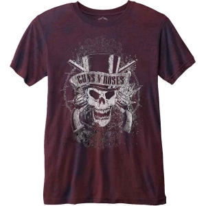 Guns N Roses - Faded Skull Bo Uni Navy/Red    S in the group MERCHANDISE / T-shirt / Hårdrock at Bengans Skivbutik AB (5541708)