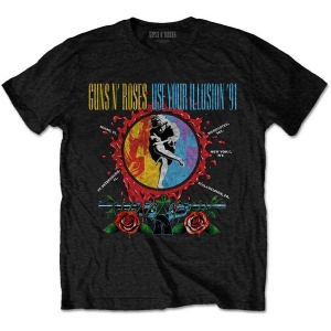 Guns N Roses - Uyi Circle Splat Uni Bl 2Xl in the group MERCHANDISE / T-shirt / Heavy Metal at Bengans Skivbutik AB (5542070)