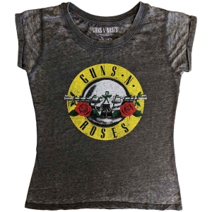 Guns N Roses - Classic Logo Bo Lady Char S in the group MERCHANDISE / T-shirt / Heavy Metal at Bengans Skivbutik AB (5542205r)