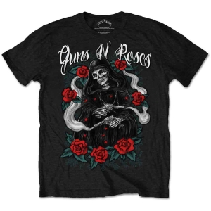 Guns N Roses - Roses Reaper Uni Bl    S in the group MERCHANDISE / T-shirt / Hårdrock at Bengans Skivbutik AB (5542237r)