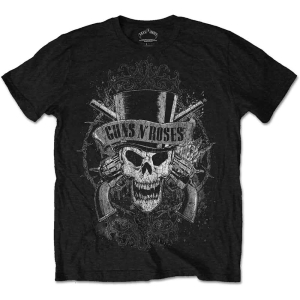 Guns N Roses - Faded Skull Uni Bl S in the group MERCHANDISE / T-shirt / Heavy Metal at Bengans Skivbutik AB (5542256r)