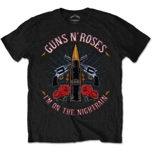 Guns N Roses - Night Train Uni Bl S in the group MERCHANDISE / T-shirt / Heavy Metal at Bengans Skivbutik AB (5542263r)