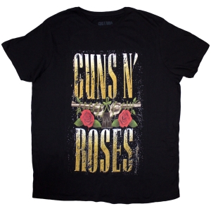 Guns N Roses - Big Guns Lady Bl S in the group MERCHANDISE / T-shirt / Heavy Metal at Bengans Skivbutik AB (5542266r)