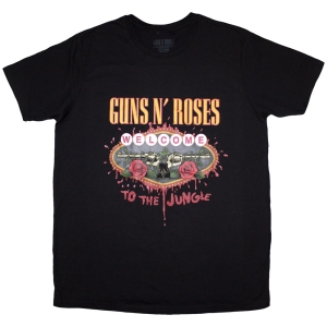 Guns N Roses - Welcome To The Jungle Lv Lady Bl S in the group MERCHANDISE / T-shirt / Heavy Metal at Bengans Skivbutik AB (5542271r)
