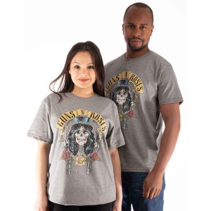 Guns N Roses - Slash 85 Uni Grey    S in the group MERCHANDISE / T-shirt / Hårdrock at Bengans Skivbutik AB (5542282r)