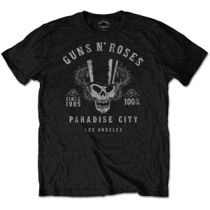 Guns N Roses - 100% Vol Uni Bl    S in the group MERCHANDISE / T-shirt / Hårdrock at Bengans Skivbutik AB (5542286r)