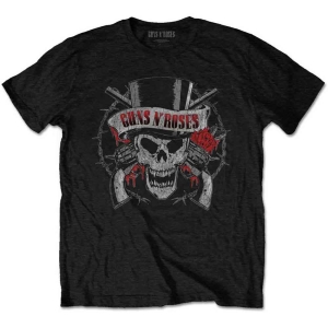 Guns N Roses - Distressed Skull Uni Bl S in the group MERCHANDISE / T-shirt / Heavy Metal at Bengans Skivbutik AB (5542288r)