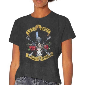 Guns N Roses - Appetite Washed Uni Bl Dip-Dye    S in the group MERCHANDISE / T-shirt / Hårdrock at Bengans Skivbutik AB (5542310r)
