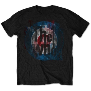 The Who - Packaged Target Texture Uni Bl    S in the group MERCHANDISE / T-shirt / Pop-Rock at Bengans Skivbutik AB (5542552)