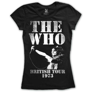 The Who - British Tour 1973 Lady Bl    S in the group MERCHANDISE / T-shirt / Pop-Rock at Bengans Skivbutik AB (5542586r)