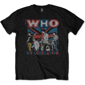 The Who - My Generation Sketch Uni Bl    S in the group MERCHANDISE / T-shirt / Pop-Rock at Bengans Skivbutik AB (5542599r)