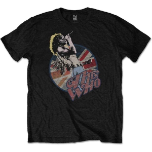 The Who - Vtge Roger Pose Uni Bl S in the group MERCHANDISE / T-shirt / Pop-Rock at Bengans Skivbutik AB (5542603r)