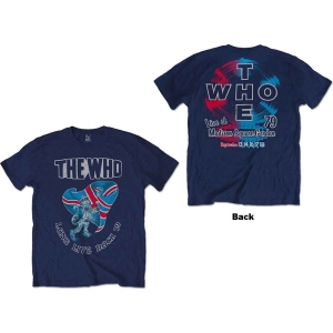 The Who - Long Live Rock '79 Uni Navy S in the group MERCHANDISE / T-shirt / Pop-Rock at Bengans Skivbutik AB (5542611r)